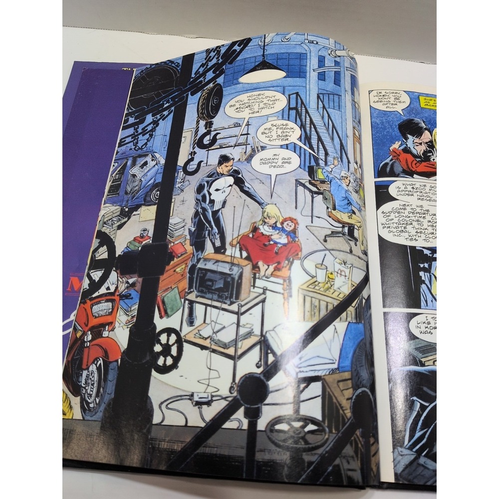 Marvel Graphic Novel Punisher Intruder HARDCOVER 1st print (wrapped) 1989 g975 - Picture 6 of 7